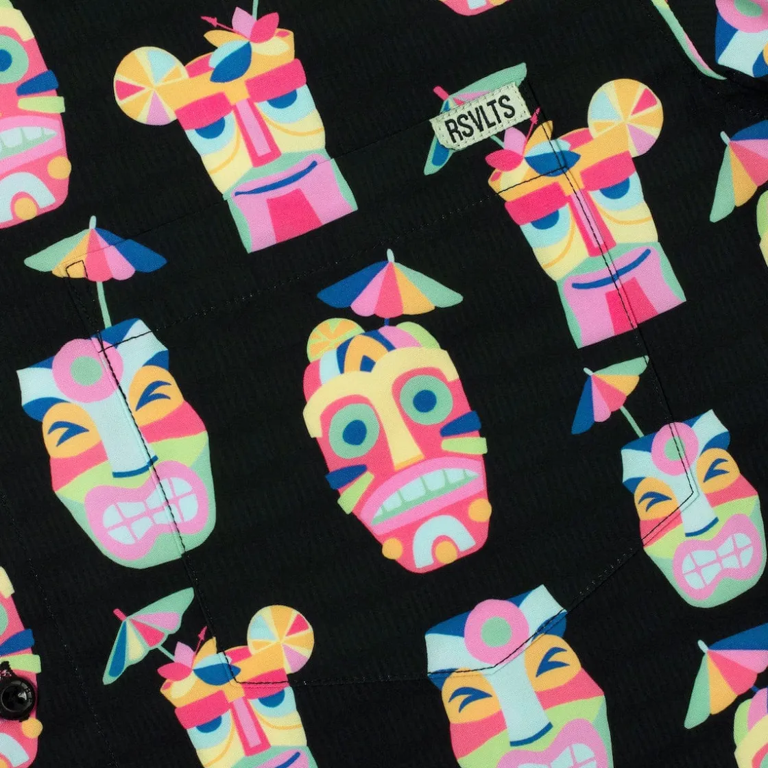 Short Sleeve Shirts|Tiki|RSVLTS Tipsy Tiki – KUNUFLEX Short Sleeve Shirt