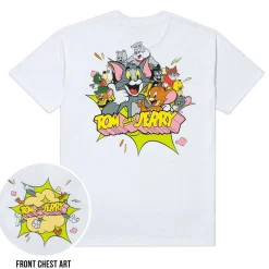 Tom And Jerry|Warner Bros.|Tom and Jerry "Frenemies Forever" – Crewneck Tee