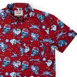 Short Sleeves|Top Gun "Wingman" (Red) –  KUNUFLEX Short Sleeve Shirt