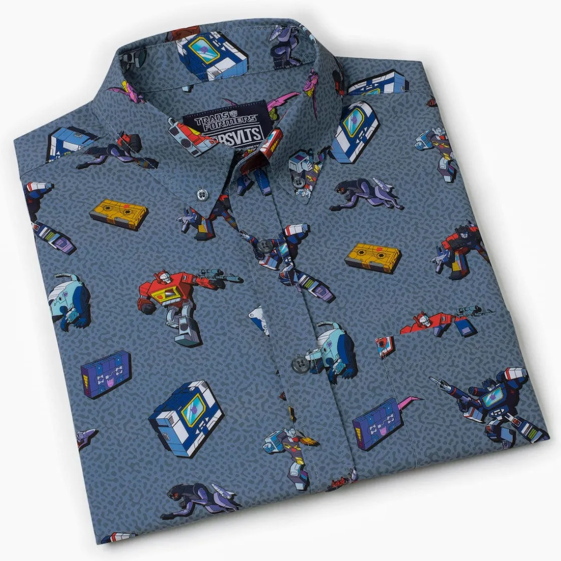 Transformers|Hasbro|Transformers "Boombox Beatdown" – KUNUFLEX Short Sleeve Shirt