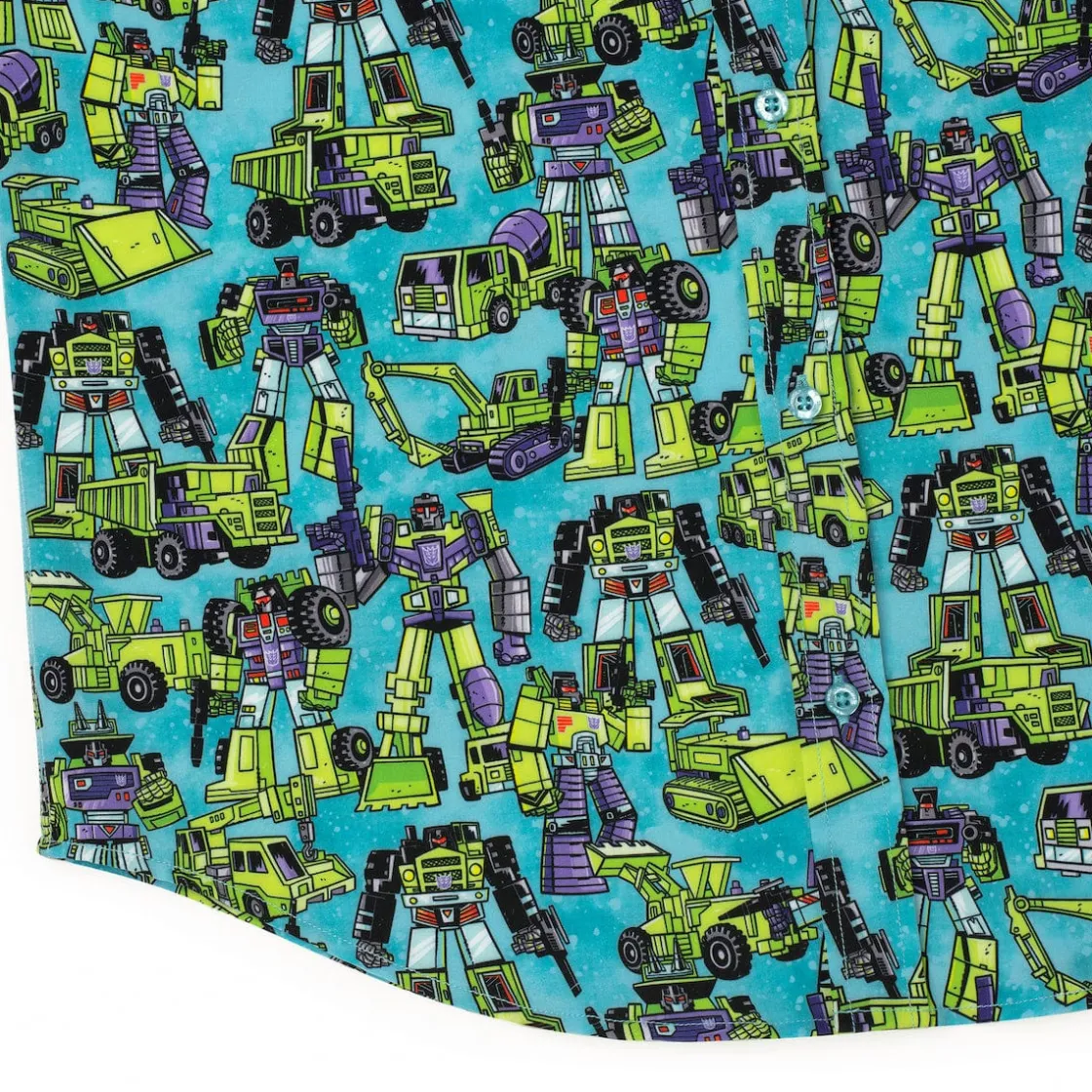 Transformers|Hasbro|Transformers "Constructicon Crew" – KUNUFLEX Short Sleeve Shirt
