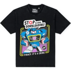 Transformers|Hasbro|Transformers "Stop Illegal Downloading!" – Vintage Crewneck Tee
