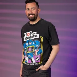 Transformers|Hasbro|Transformers "Stop Illegal Downloading!" – Vintage Crewneck Tee