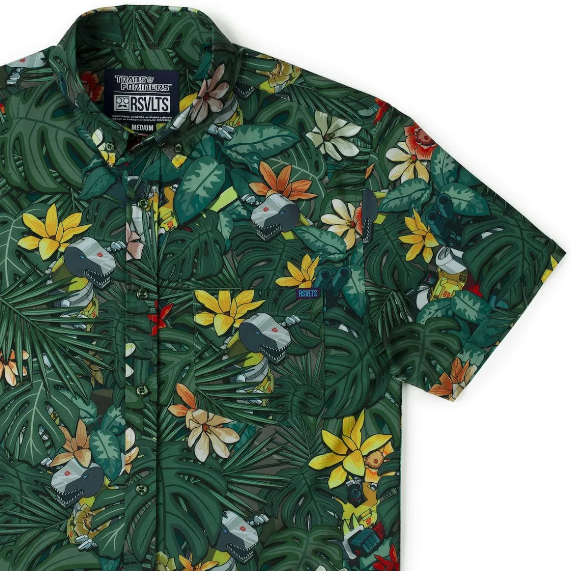 Transformers|Hasbro|Transformers "Trop & 'Lock" – KUNUFLEX Short Sleeve Shirt