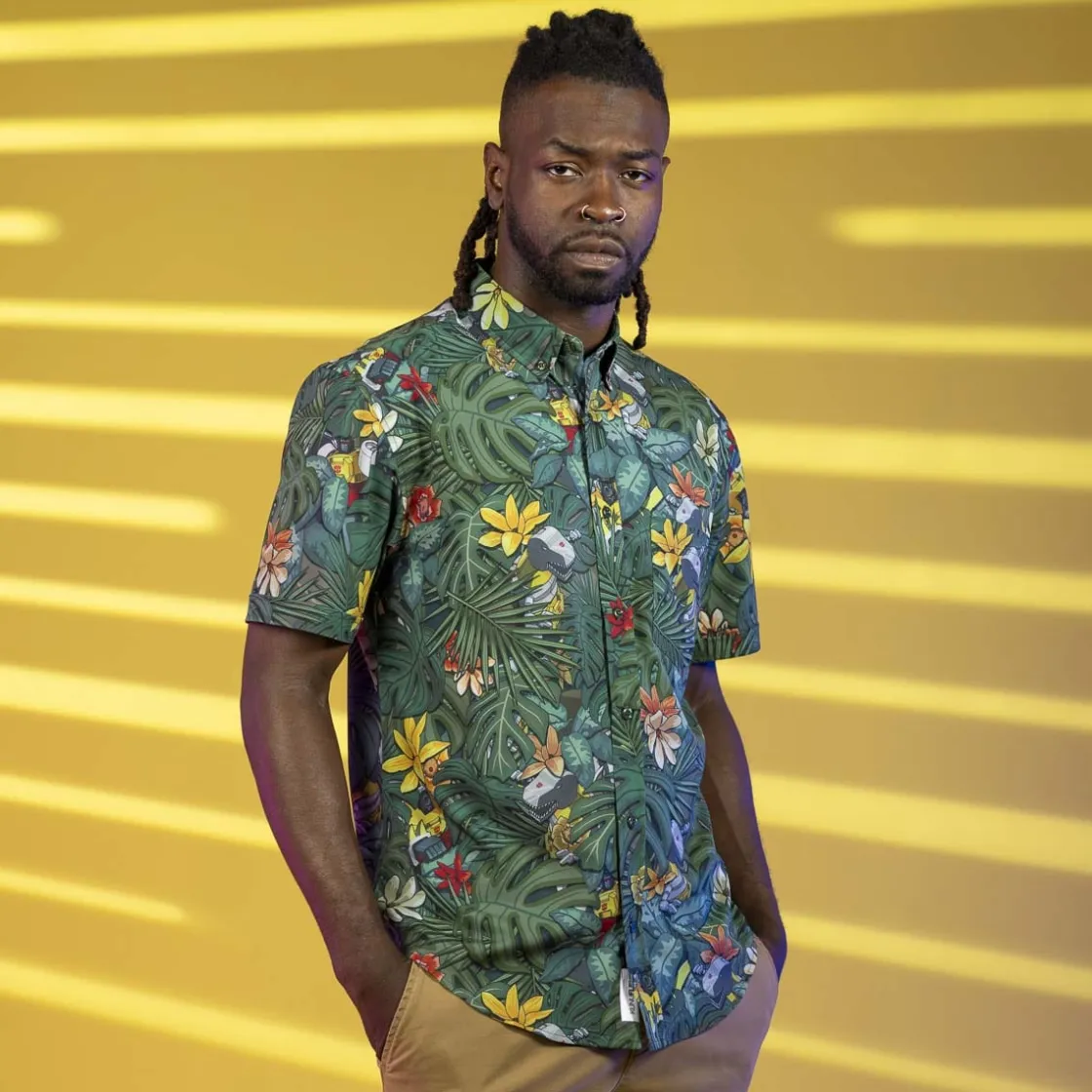 Transformers|Hasbro|Transformers "Trop & 'Lock" – KUNUFLEX Short Sleeve Shirt
