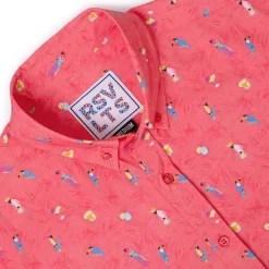 Short Sleeve Shirts|Short Sleeves|RSVLTS Tropical Flocktails – KUNUFLEX Short Sleeve Shirt