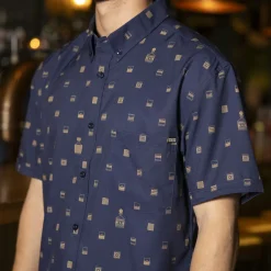 Short Sleeve Shirts|Americana|RSVLTS Tumblers – KUNUFLEX Short Sleeve Shirt