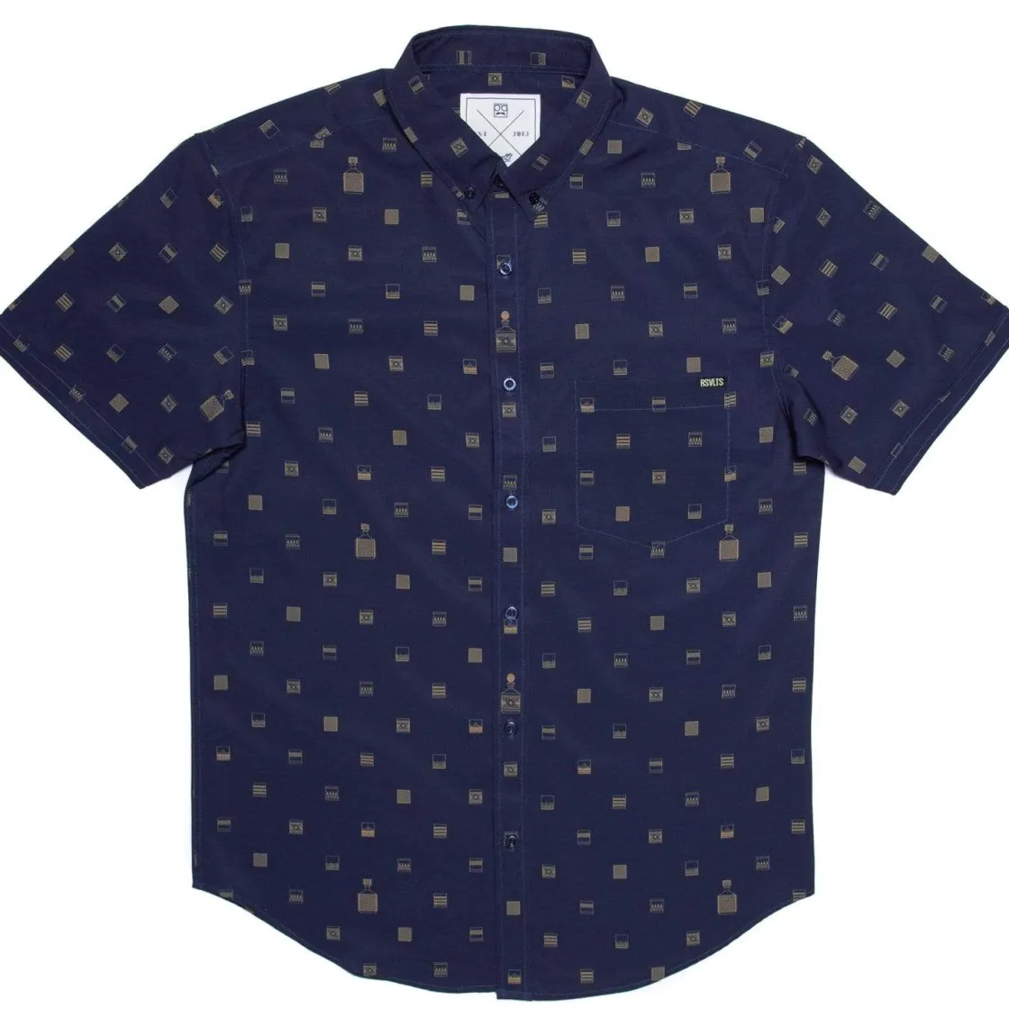 Short Sleeve Shirts|Americana|RSVLTS Tumblers – KUNUFLEX Short Sleeve Shirt