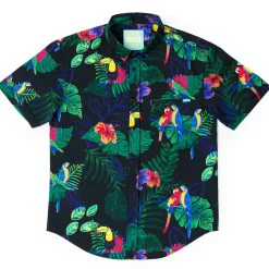 Short Sleeve Shirts|Matching Sets|RSVLTS Two Tickets To Parrotise – KUNUFLEX Short Sleeve Shirt