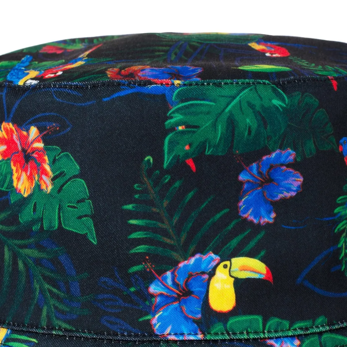 Accessories|Accessories|RSVLTS Two Tickets To Parrotise – Reversible Bucket Hat