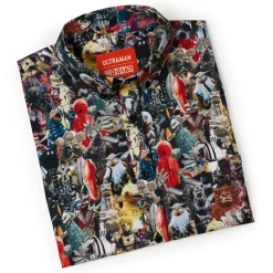 Ultraman|Short Sleeves|Ultraman “Ultra-Villainous” – KUNUFLEX Short Sleeve Shirt