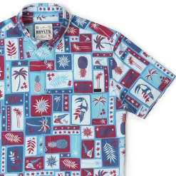 Short Sleeve Shirts|Americana|RSVLTS Vacation Nation – KUNUFLEX Short Sleeve Shirt
