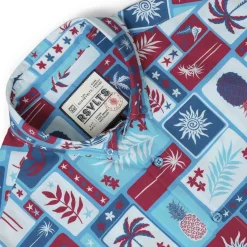 Short Sleeve Shirts|Americana|RSVLTS Vacation Nation – KUNUFLEX Short Sleeve Shirt