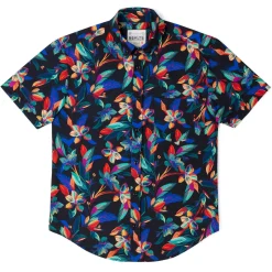 Short Sleeve Shirts|Short Sleeves|RSVLTS Vibrant Bloom – KUNUFLEX Short Sleeve Shirt