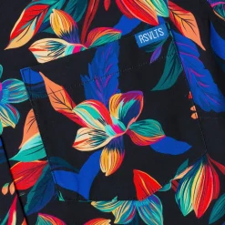 Short Sleeve Shirts|Rsvlts|RSVLTS Vibrant Bloom – Women's KUNUFLEX Short Sleeve Shirt
