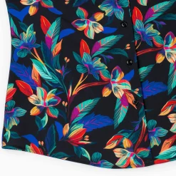 Short Sleeve Shirts|Rsvlts|RSVLTS Vibrant Bloom – Women's KUNUFLEX Short Sleeve Shirt