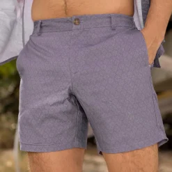 Shorts|Bamboo|RSVLTS Violet Vacay (Faded) – Bamboo Resort Shorts