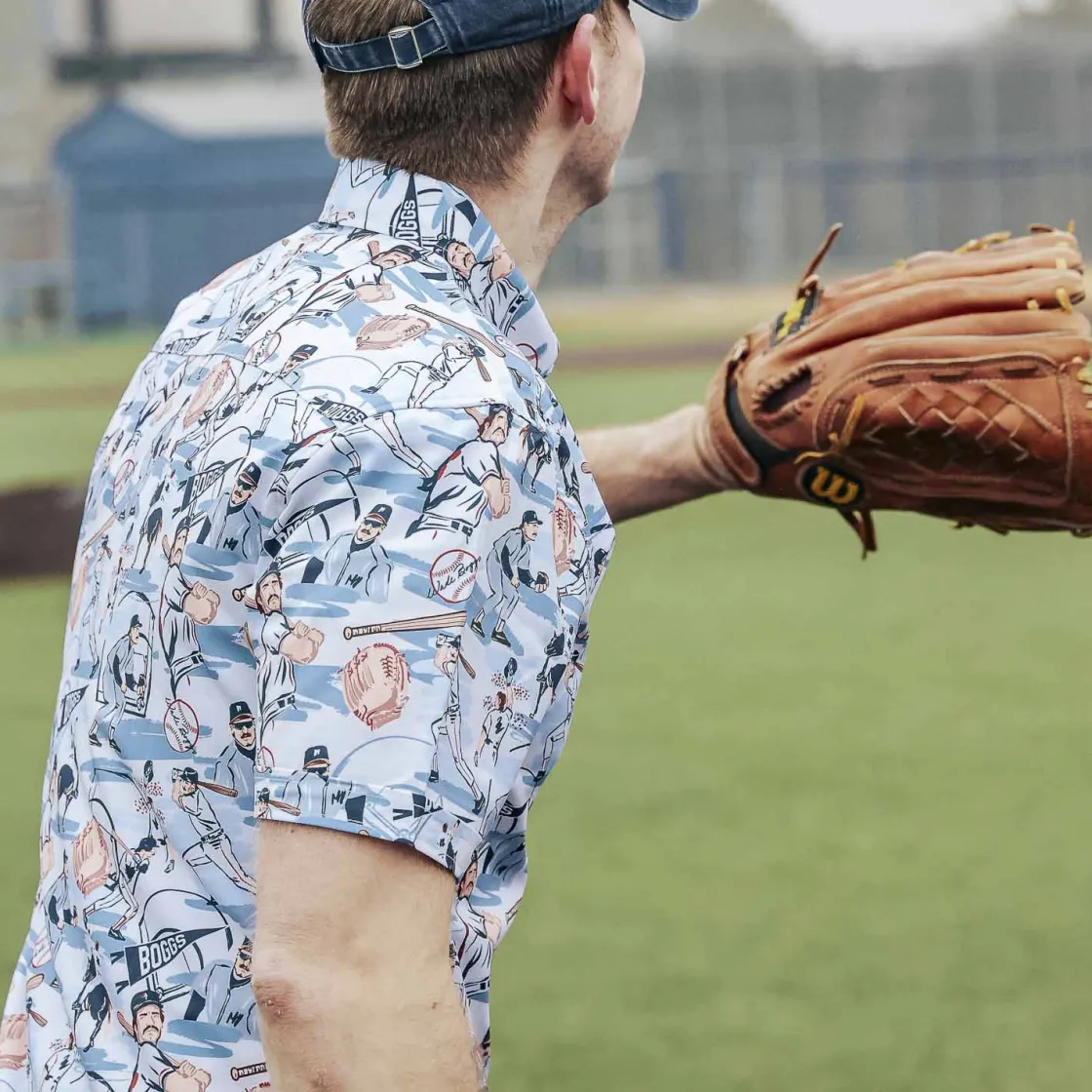 Baseball Hall Of Fame|Baseball|National Baseball Hall of Fame Wade Boggs "The Chicken Man" – KUNUFLEX Short Sleeve Shirt
