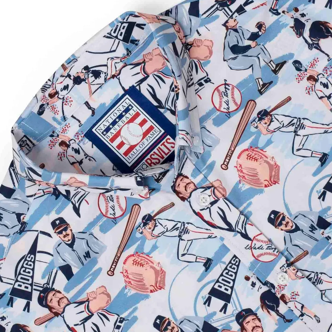 Baseball Hall Of Fame|Baseball|National Baseball Hall of Fame Wade Boggs "The Chicken Man" – KUNUFLEX Short Sleeve Shirt