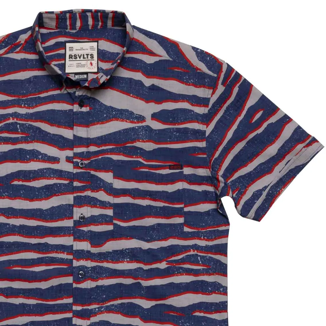 Short Sleeve Shirts|Short Sleeves|RSVLTS Wild America (Vintage) – KUNUFLEX Short Sleeve Shirt