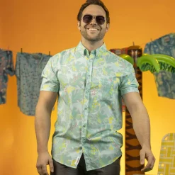 Short Sleeve Shirts|Matching Sets|RSVLTS Wildberry Cove – KUNUFLEX Short Sleeve Shirt