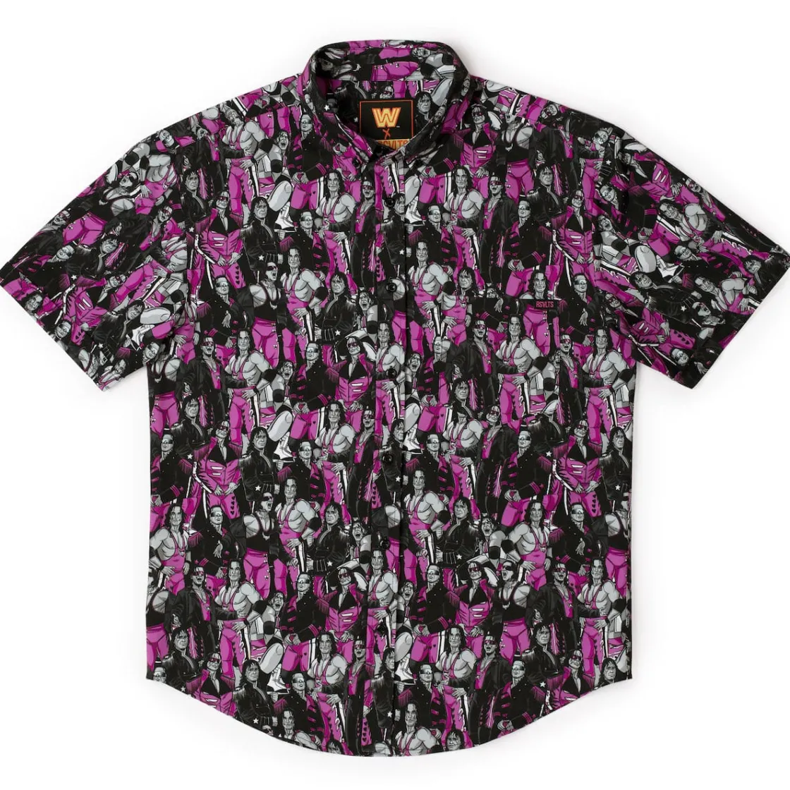 Wwe|Short Sleeves|WWE "All Hart" – KUNUFLEX Short Sleeve Shirt