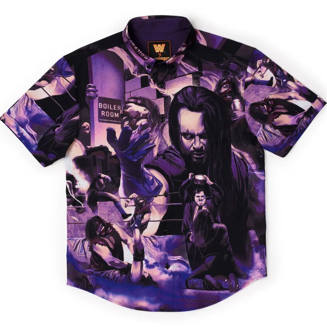 Wwe|Short Sleeves|WWE "Boiler Room Brawl" – KUNUFLEX Short Sleeve Shirt