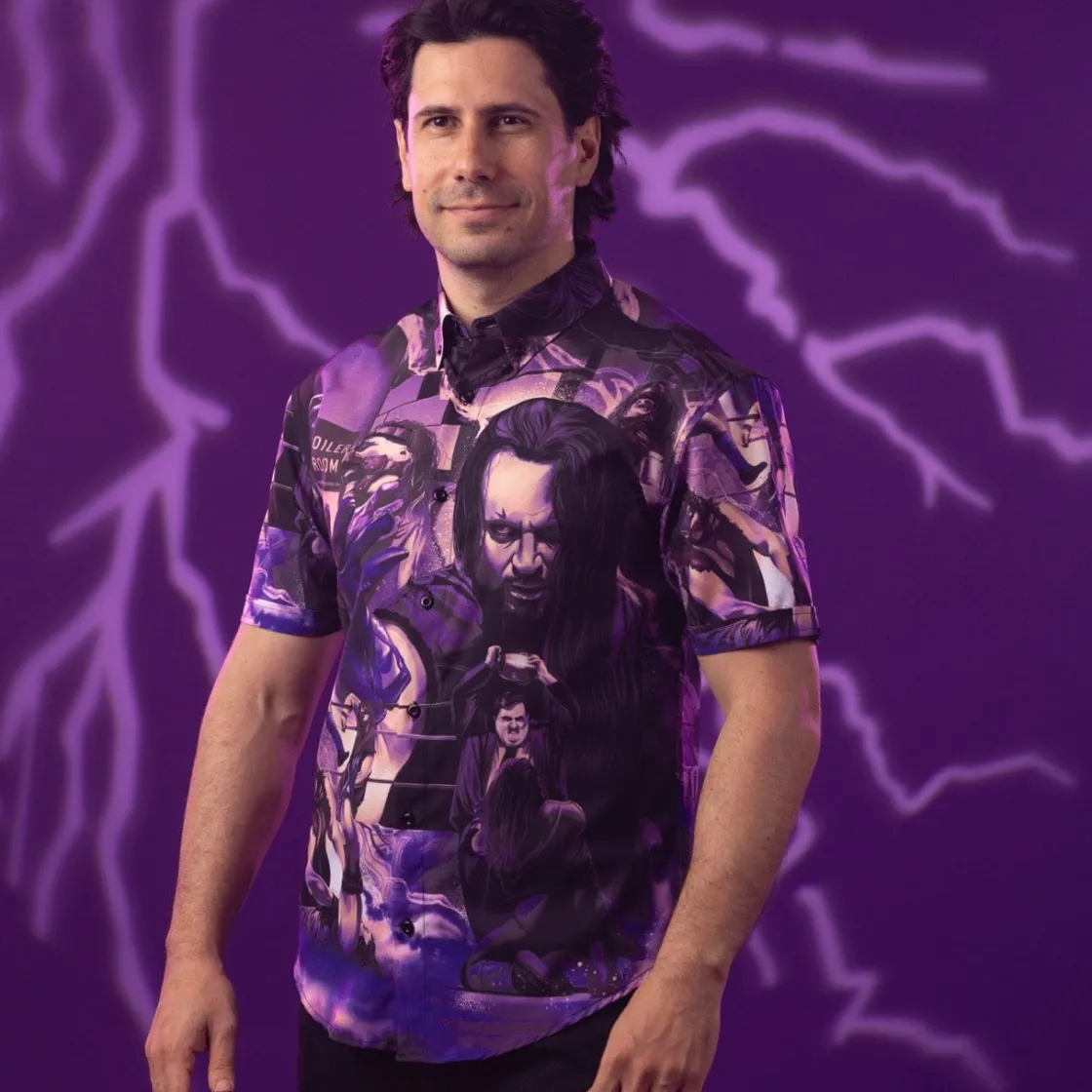Wwe|Short Sleeves|WWE "Boiler Room Brawl" – KUNUFLEX Short Sleeve Shirt