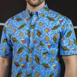 Wwe|Matching Sets|WWE "In Your House" – KUNUFLEX Short Sleeve Shirt