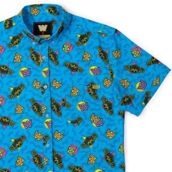 Wwe|Matching Sets|WWE "In Your House" – KUNUFLEX Short Sleeve Shirt