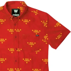 Wwe|Short Sleeves|WWE "Mega Powers" – KUNUFLEX Short Sleeve Shirt