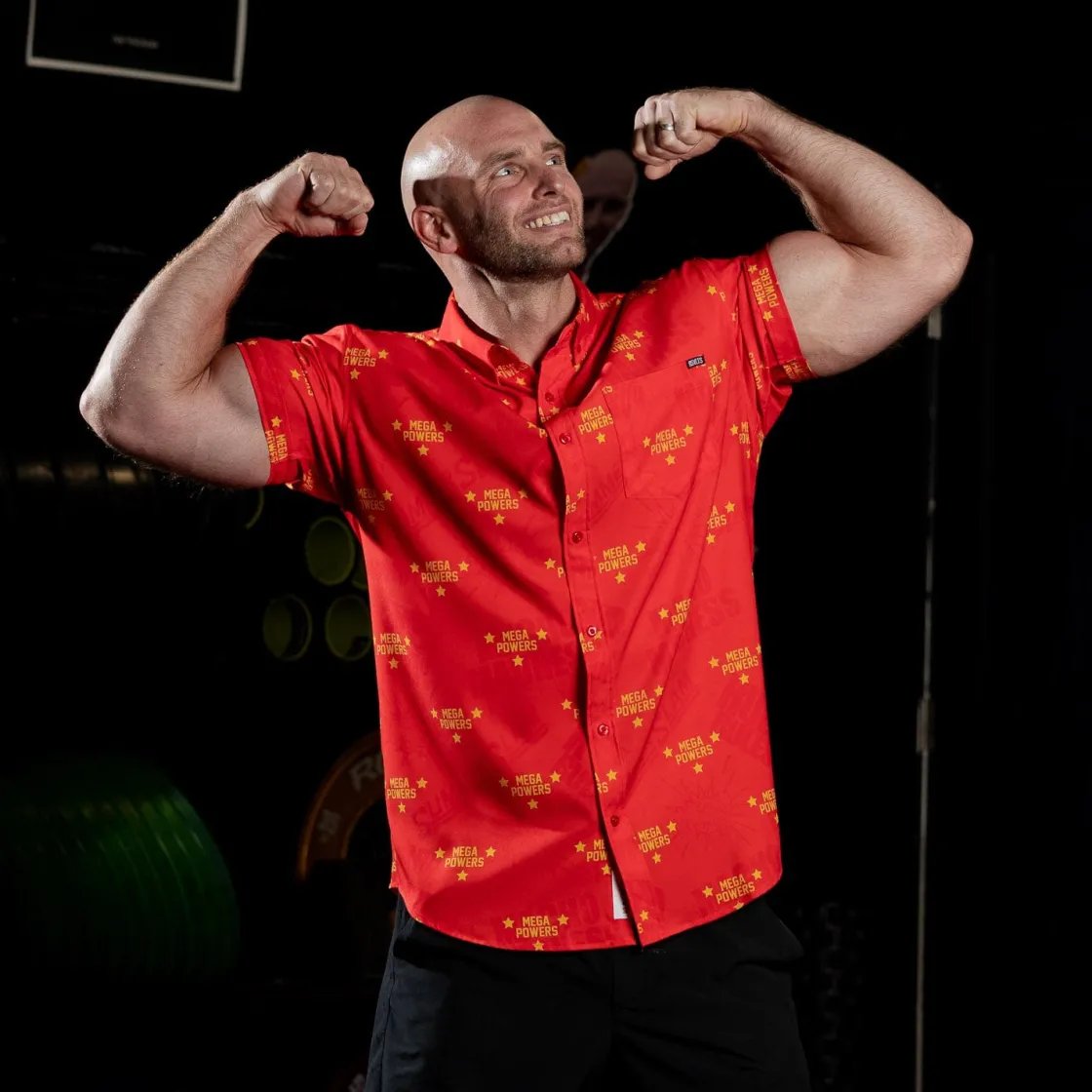 Wwe|Short Sleeves|WWE "Mega Powers" – KUNUFLEX Short Sleeve Shirt