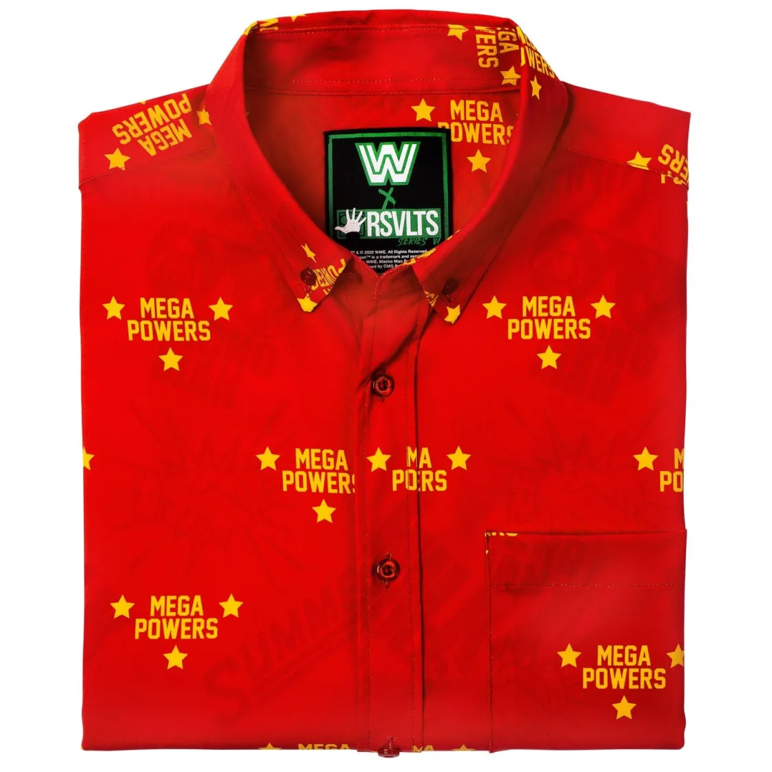 Wwe|Short Sleeves|WWE "Mega Powers" – KUNUFLEX Short Sleeve Shirt