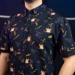 Wwe|Short Sleeves|WWE "Retro Wrestling" – KUNUFLEX Short Sleeve Shirt