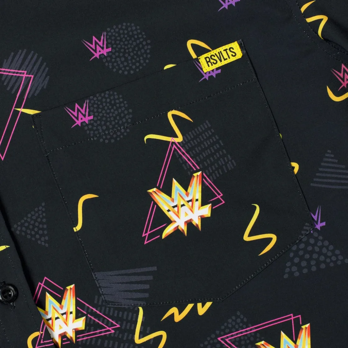 Wwe|Short Sleeves|WWE "Retro Wrestling" – KUNUFLEX Short Sleeve Shirt