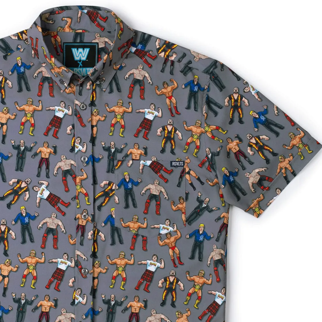 Wwe|Short Sleeves|WWE "Rubber Match" – KUNUFLEX Short Sleeve Shirt