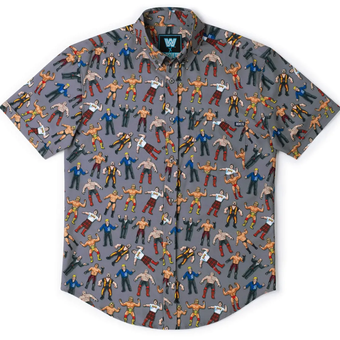 Wwe|Short Sleeves|WWE "Rubber Match" – KUNUFLEX Short Sleeve Shirt