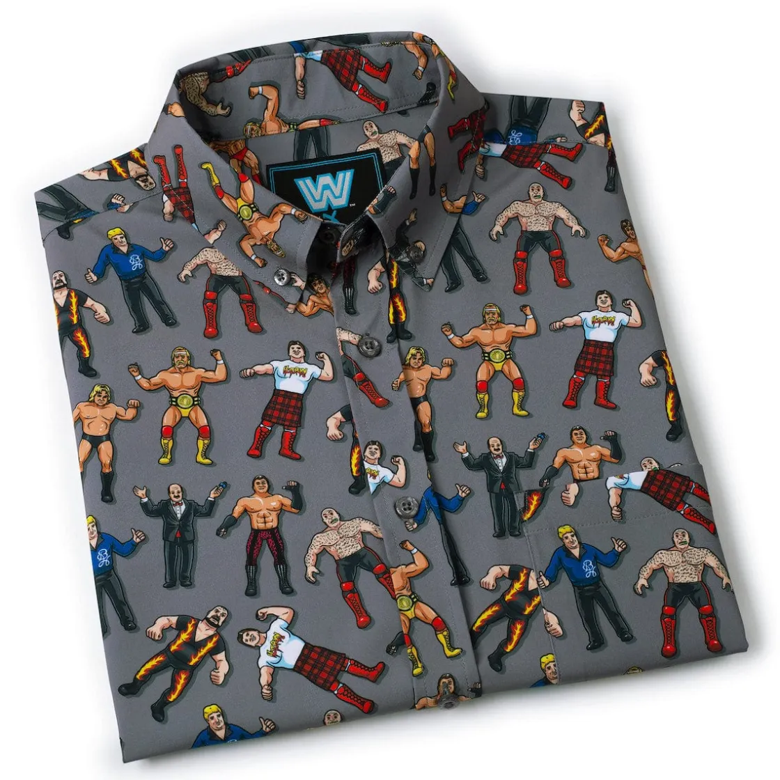 Wwe|Short Sleeves|WWE "Rubber Match" – KUNUFLEX Short Sleeve Shirt