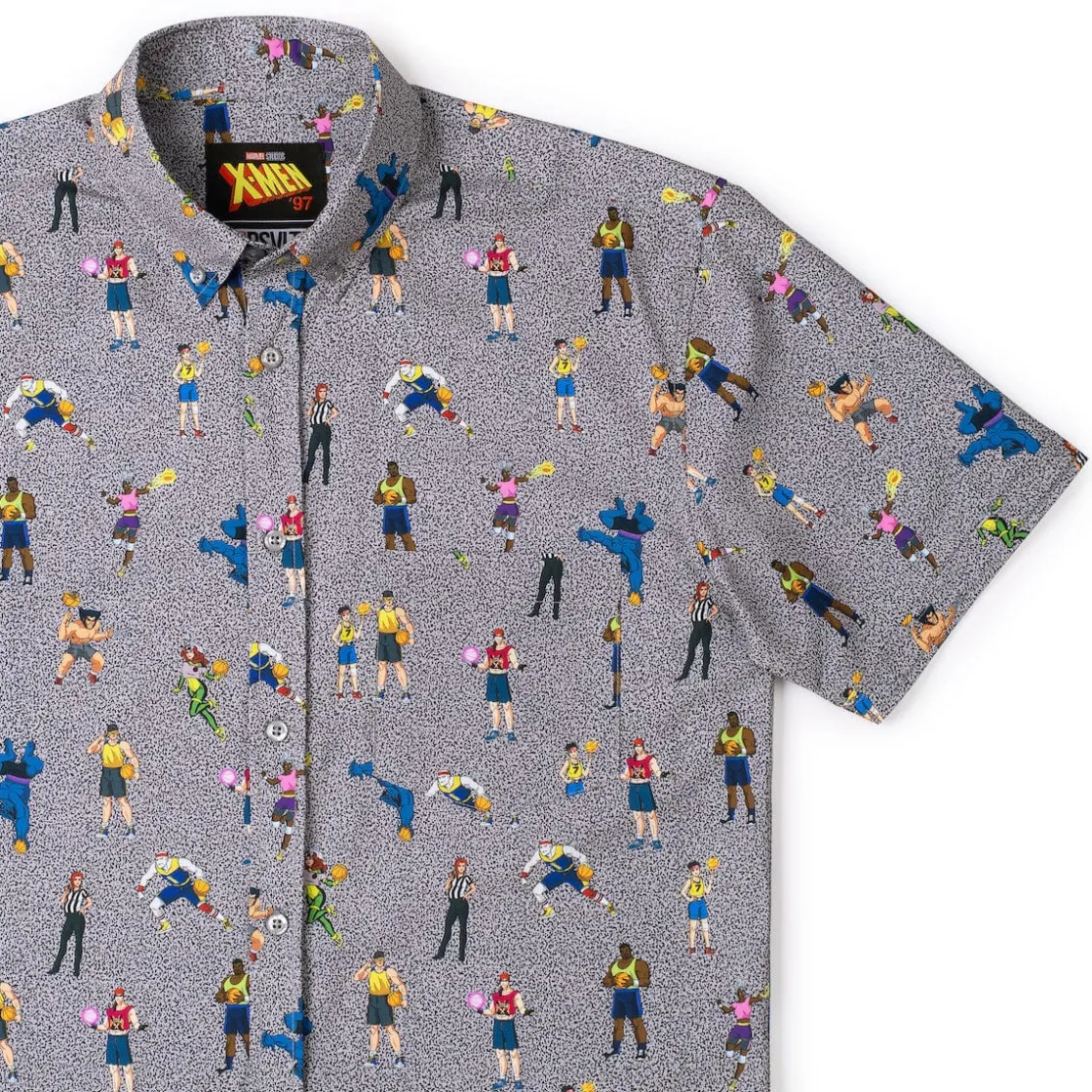 X-men|Marvel|Marvel X-Men ‘97 “Remember, No Powers!" – KUNUFLEX Short Sleeve Shirt