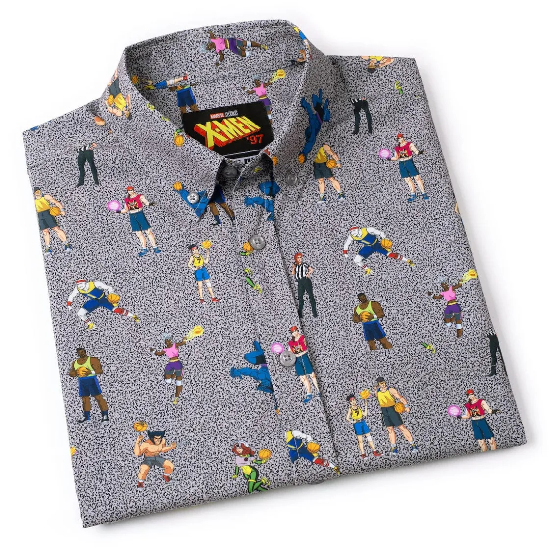 X-men|Marvel|Marvel X-Men ‘97 “Remember, No Powers!" – KUNUFLEX Short Sleeve Shirt