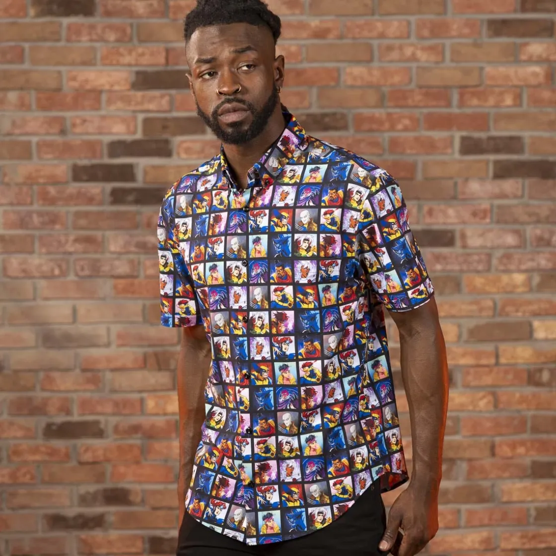 X-men|Marvel|Marvel X-Men ‘97 "Uncanny Collage" – KUNUFLEX Short Sleeve Shirt