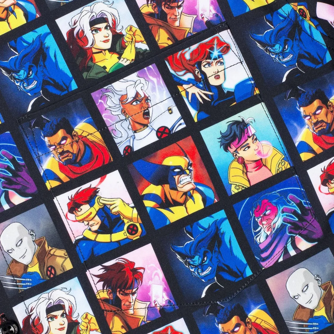 X-men|Marvel|Marvel X-Men ‘97 "Uncanny Collage" – KUNUFLEX Short Sleeve Shirt