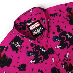 X-men|Marvel|Marvel X-Men “BAMF!” – KUNUFLEX Short Sleeve Shirt