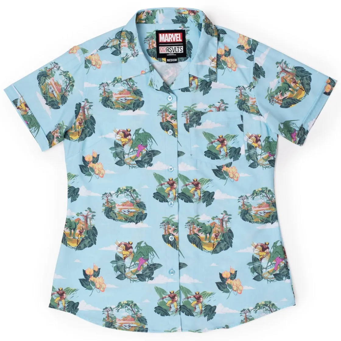 X-men|Marvel|Marvel X-Men “Savage Land” – Women's KUNUFLEX Short Sleeve Shirt