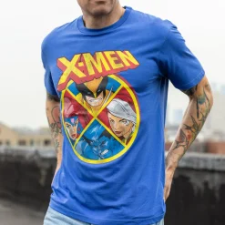 X-men|Marvel|Marvel X-Men"Animated Squad" – Crewneck Tee