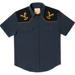 Yellowstone|Roper|Yellowstone "EST. 1886" - Short Sleeve Roper Shirt