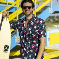 Short Sleeve Shirts|Matching Sets|RSVLTS Yeti Gets Pitted – KUNUFLEX Short Sleeve Shirt