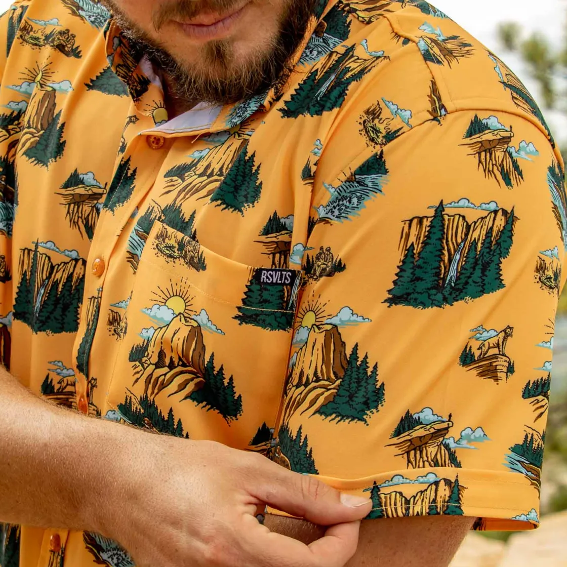 Short Sleeve Shirts|Paging Mr. Morrow|RSVLTS Yosemite – KUNUFLEX Short Sleeve Shirt