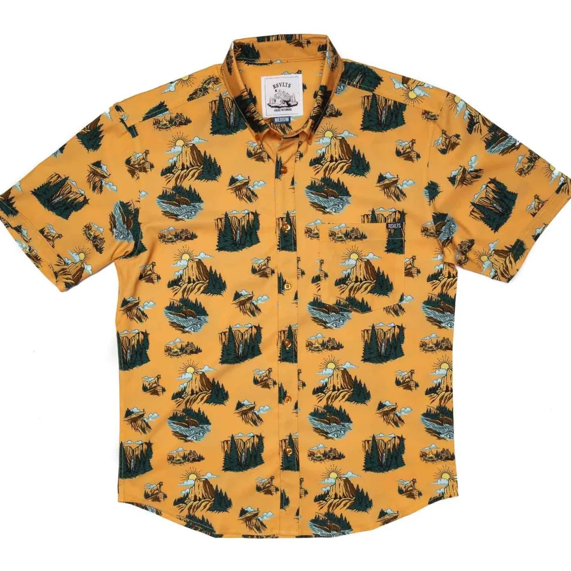 Short Sleeve Shirts|Paging Mr. Morrow|RSVLTS Yosemite – KUNUFLEX Short Sleeve Shirt
