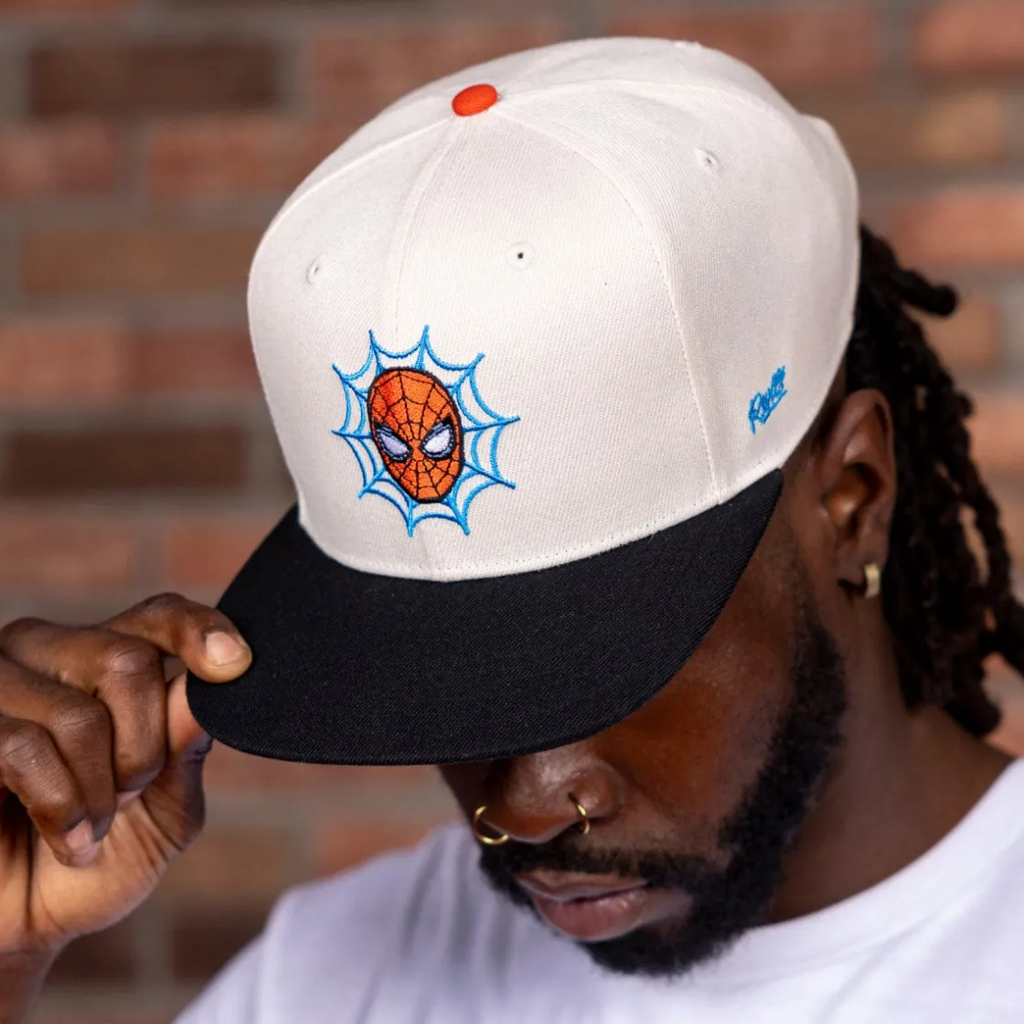 Spider-man|Marvel|Marvel Your Friendly Neighborhood Spider-Man "Web-Head" – TLB Hat (Sloped)